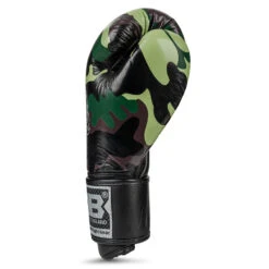Top King Boxing Gloves / Empower / Camoflage Green -Thaiboxingstore Store TK BGEM 03 GN 3