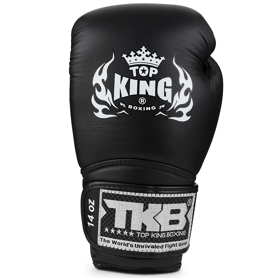 Top King Boxing Gloves / Super Air / Black 4 Top King Boxing Gloves / Super Air / Black - Image 2