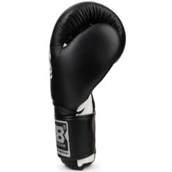 Top King Boxing Gloves / Super Air / Black White -Thaiboxingstore Store TK BGSA 2BW 2