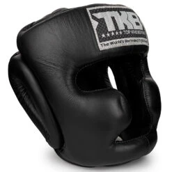 Top King Boxing Head Guard / Full Face / Black