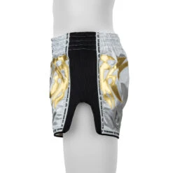 Top King Shorts / Retro / White Gold 11 Top King Shorts / Retro / White Gold -Thaiboxingstore Store TK RMS 006 WB 3