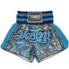 Top King Shorts / Traditional / Asian Blue -Thaiboxingstore Store TK TBS CH BU