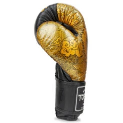 Top King Boxing Gloves / Happiness - Black Gold -Thaiboxingstore Store TK TKBGCT CN01 222 2