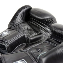 Twins Boxing Gloves / BGVL3 / Black -Thaiboxingstore Store TWS BGVL3 BLK 2