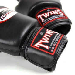 Twins Boxing Gloves / BGVL3 / Black -Thaiboxingstore Store TWS BGVL3 BLK 3
