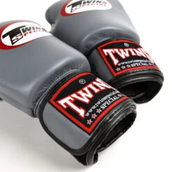 Twins Boxing Gloves / BGVL3 / Grey -Thaiboxingstore Store TWS BGVL3 GRY 3