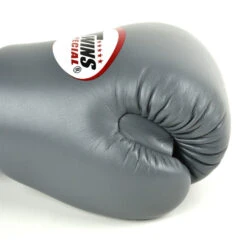 Twins Boxing Gloves / BGVL3 / Grey -Thaiboxingstore Store TWS BGVL3 GRY 4