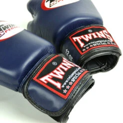 Twins Boxing Gloves / BGVL3 / Navy Blue -Thaiboxingstore Store TWS BGVL3 NB 3