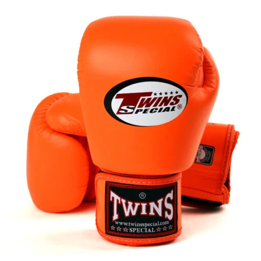 Twins Boxing Gloves / BGVL3 / Orange -Thaiboxingstore Store TWS BGVL3 OR