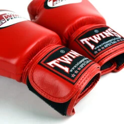 Twins Boxing Gloves / BGVL3 / Red -Thaiboxingstore Store TWS BGVL3 RED 3