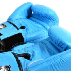 Twins Boxing Gloves / BGVL3 / Light Blue -Thaiboxingstore Store TWS BGVL3 SB 2