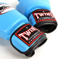 Twins Boxing Gloves / BGVL3 / Light Blue -Thaiboxingstore Store TWS BGVL3 SB 3