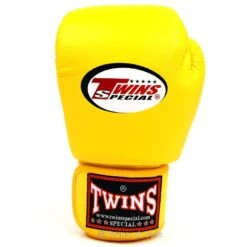 Twins Boxing Gloves / BGVL3 / Yellow -Thaiboxingstore Store TWS BGVL3 YLW 1
