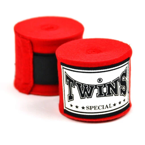 Twins Handwraps / CH5 / Red 5m -Thaiboxingstore Store TWS CH5 RD