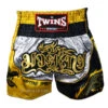 Twins Muay Thai Shorts / Dragon / Silver Gold -Thaiboxingstore Store TWS DRAGON 1