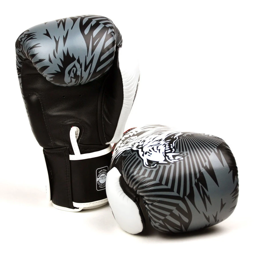 Twins Boxing Gloves / FBGVL3-50 / Wolf White 3 Twins Boxing Gloves / FBGVL3-50 / Wolf White - Image 2