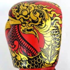 Twins Boxing Gloves / FBGVL3-52 / Nagas Red-Gold 12 Twins Boxing Gloves / FBGVL3-52 / Nagas Red-Gold -Thaiboxingstore Store TWS FBGVL3 52 NRG 4