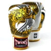 Twins Boxing Gloves / FBGVL3-52 / Nagas White-Gold -Thaiboxingstore Store TWS FBGVL3 52 NWG