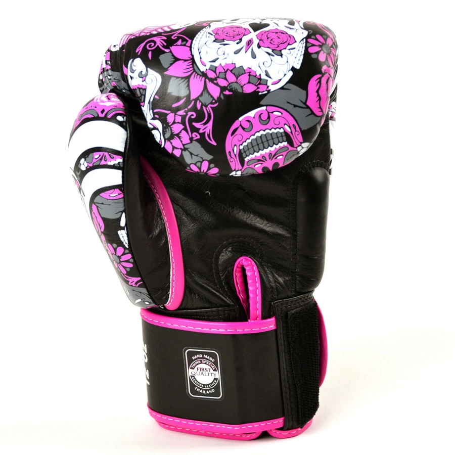 Twins Boxing Gloves / FBGVL3-52 / Skull Pink 6 Twins Boxing Gloves / FBGVL3-52 / Skull Pink - Image 4