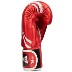 Twins Boxing Gloves / FBGVS3-TW6 / Red -Thaiboxingstore Store TWS FBGVS3 TW6 R 4