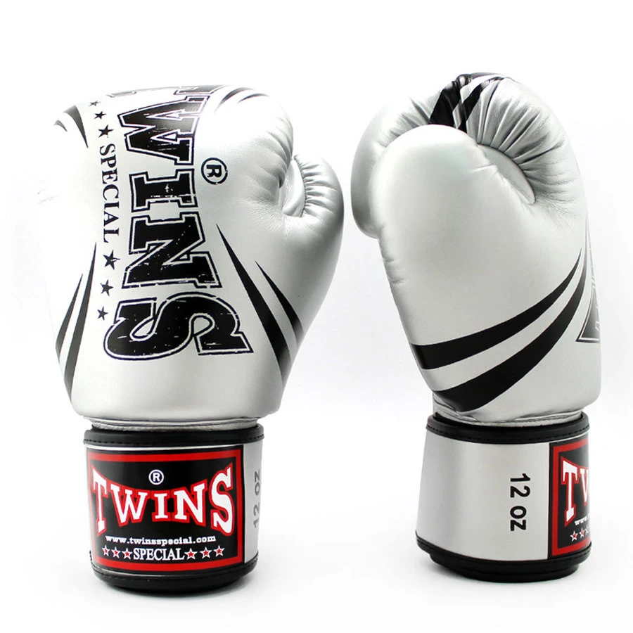 Twins Boxing Gloves / FBGVS3-TW6 / Silver 3 Twins Boxing Gloves / FBGVS3-TW6 / Silver