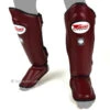 Twins Shin Guards / SGL10 / Maroon -Thaiboxingstore Store TWS SGL10 MR