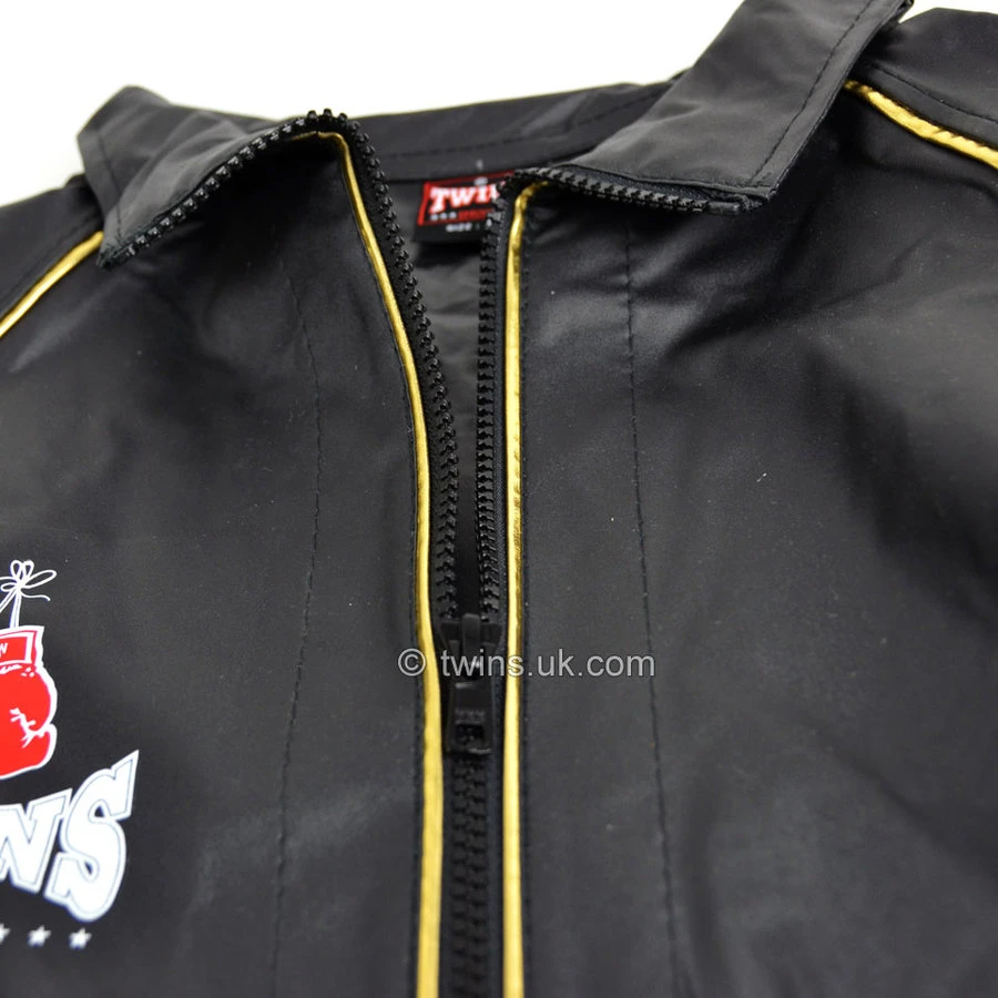 Twins Vinyl Sweat Suit / Black 5 Twins Vinyl Sweat Suit / Black - Image 3