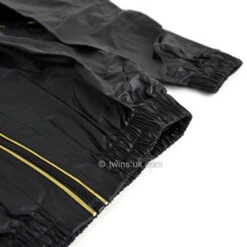 Twins Vinyl Sweat Suit / Black 11 Twins Vinyl Sweat Suit / Black -Thaiboxingstore Store TWS VSS 3