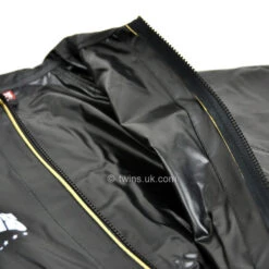 Twins Vinyl Sweat Suit / Black 12 Twins Vinyl Sweat Suit / Black -Thaiboxingstore Store TWS VSS 4
