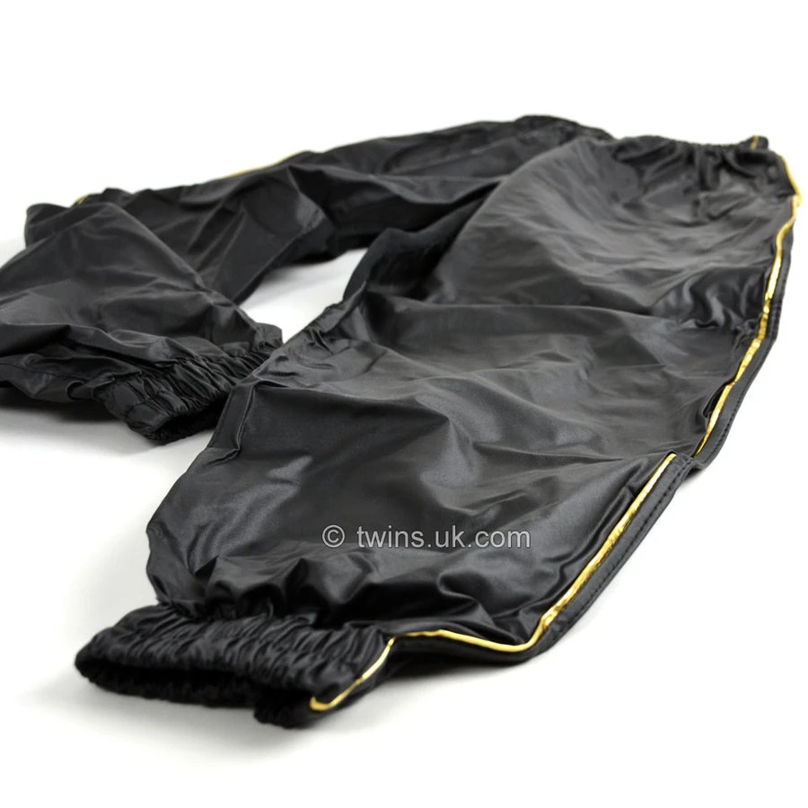 Twins Vinyl Sweat Suit / Black 8 Twins Vinyl Sweat Suit / Black - Image 6